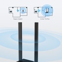 High Gain Wireless USB Adapter Archer T4U Plus