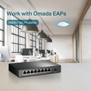 8-Port Gigabit Desktop Switch with 4-Port PoE+