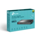 10-Port Gigabit Desktop Switch with 8-Port PoE+