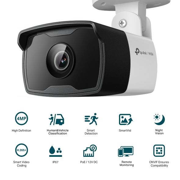 4MP Outdoor Bullet Network Camera