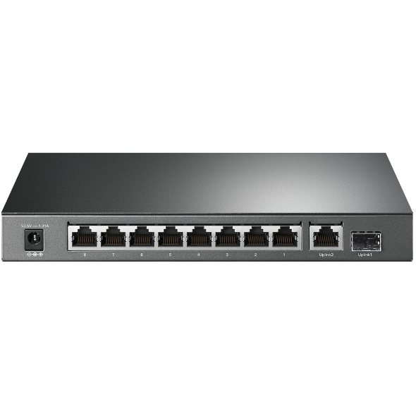 10-Port Gigabit Desktop Switch with 8-Port PoE+ TL-SG1210P