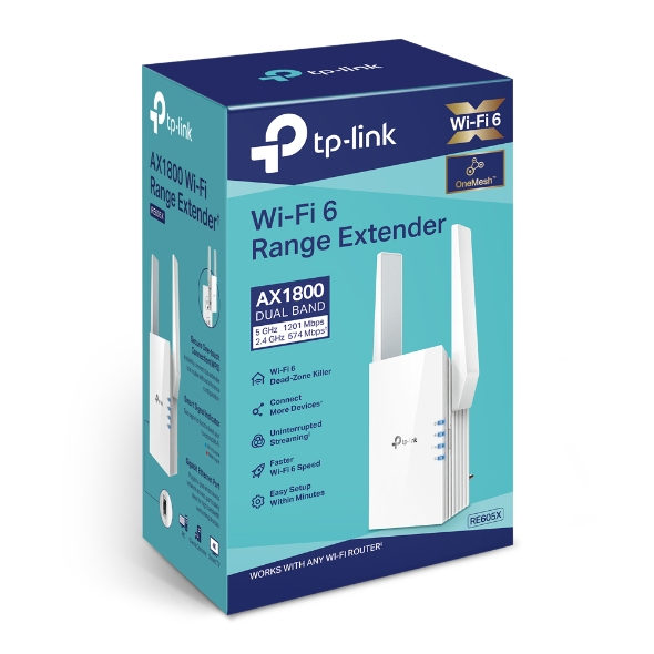Wall Plugged Range Extender RE605X