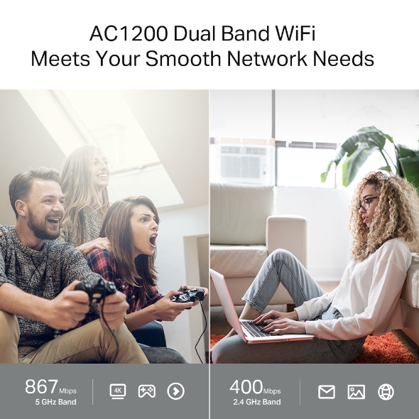 Wireless AC Dual Band Router Archer C64