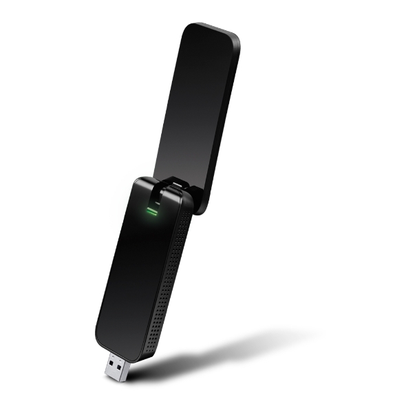 [واي فاي] AC1300 Dual Antennas High Gain Wireless USB Adapter Archer T4U