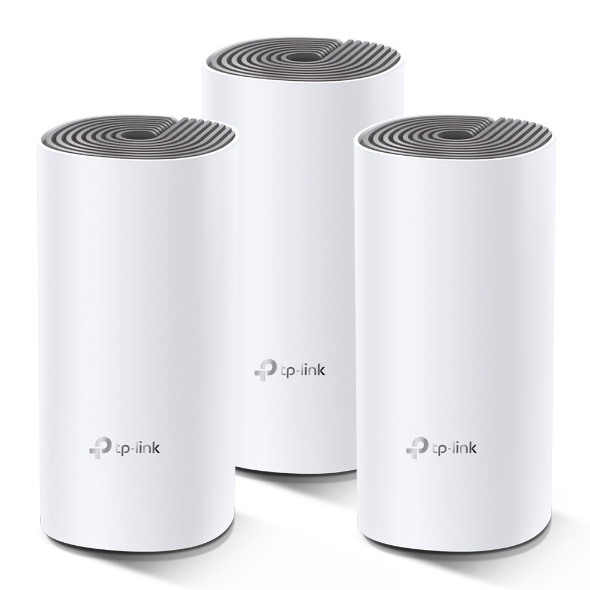 [نظام ديكو] AC1200 Whole Home Mesh Wi-Fi System Deco E4(3-Pack)