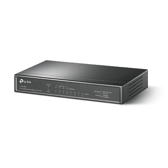 [سويج] TL-SG1008P 8-Port Gigabit Desktop Switch with 4-Port PoE+