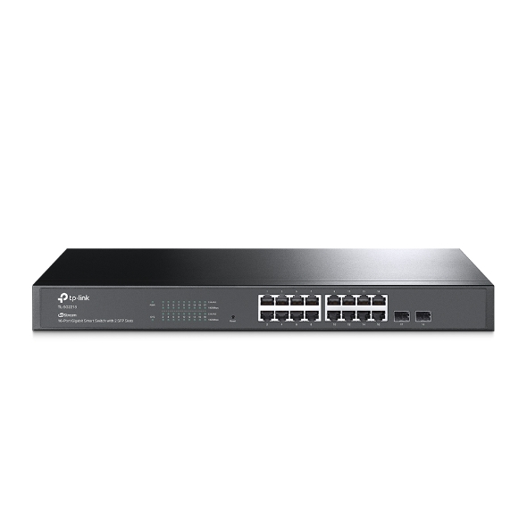 [سويج] TL-SG2218 JetStream 16-Port Gigabit Smart Switch with 2 SFP Slots